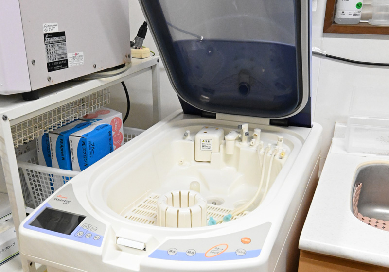 安心・安全な検査環境